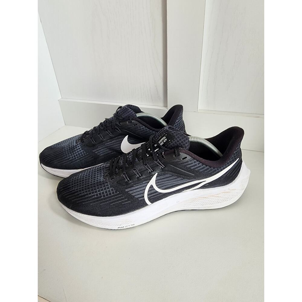 Nike Air Zoom Pegasus 39 Black Dark Smoke Grey - Men's 12